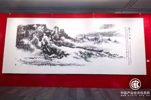 《千毫鑿空-穆家善焦墨畫展》在京開幕